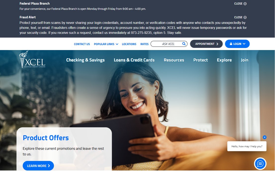 XCEL Federal Credit Union – xcelfcu.org