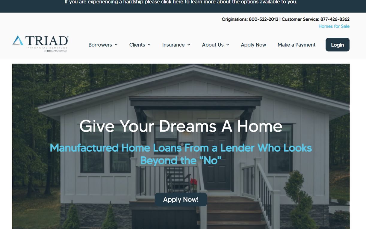 Triad Financial Services – triadfs.com