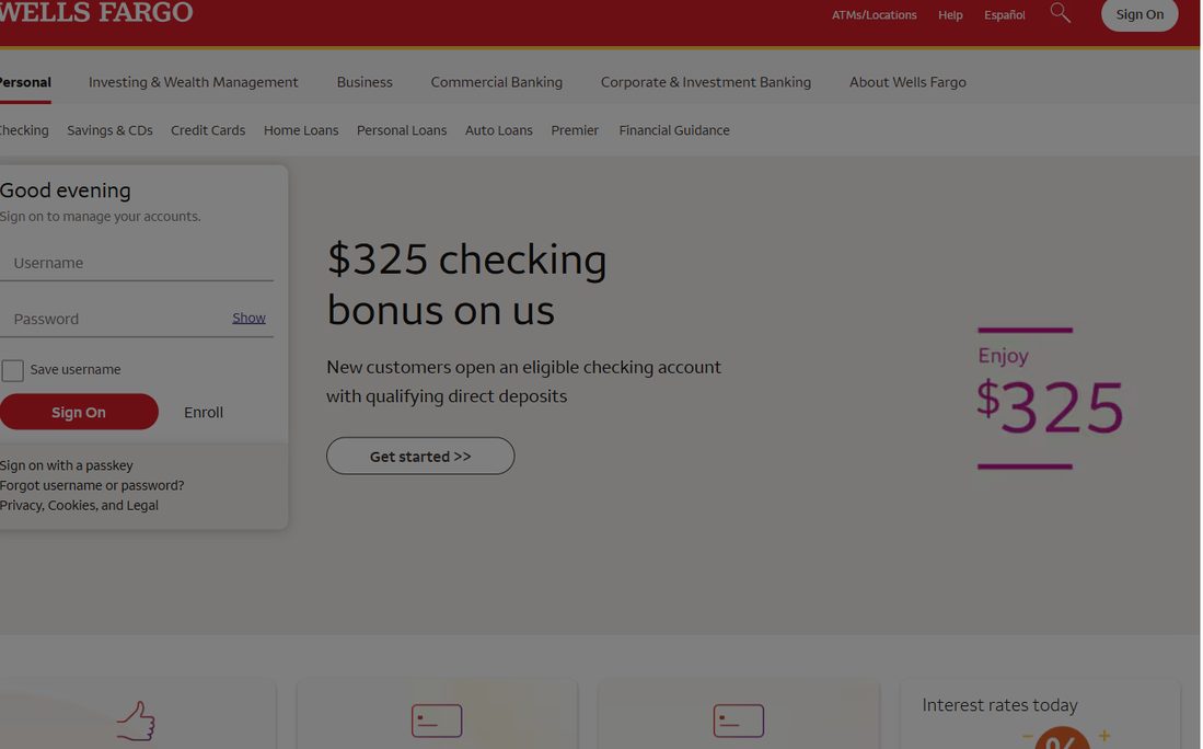 Wells Fargo – wellsfargo.com