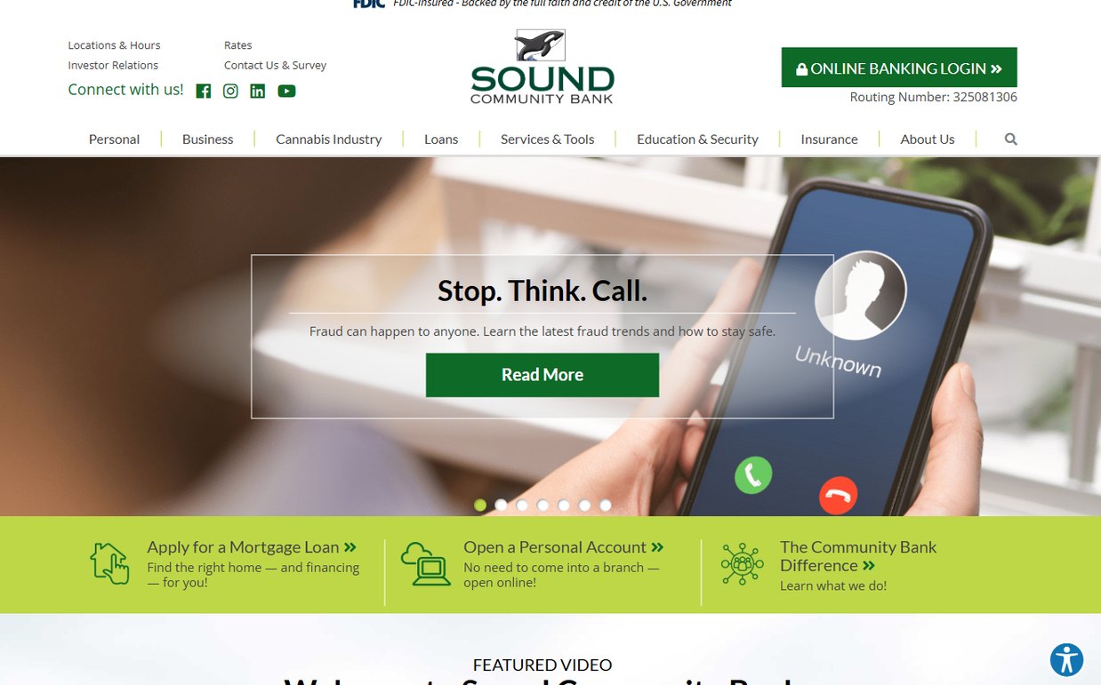 Sound Community Bank – soundcb.com